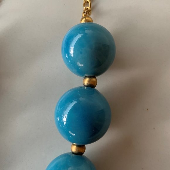 Kenneth Lane chunky beaded choker - Picture 7 of 10